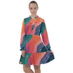 Art Abstract Pattern All Frills Dress