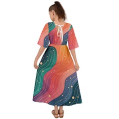 Kimono Sleeve Boho Dress 