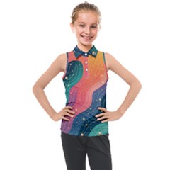 Kids  Sleeveless Polo T-Shirt 