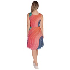 Knee Length Skater Dress With Pockets 