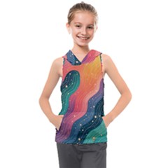 Kids  Sleeveless Hoodie 