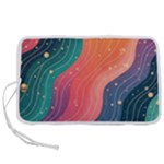 Art Abstract Pattern Pen Storage Case (L)