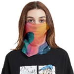 Art Abstract Pattern Face Covering Bandana (Two Sides)