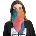 Art Abstract Pattern Face Covering Bandana (Triangle)