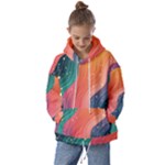 Art Abstract Pattern Kids  Oversized Hoodie