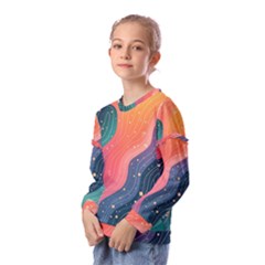 Kids  Long Sleeve T-Shirt with Frill  