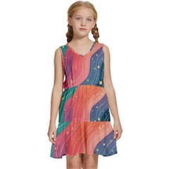 Kids  Sleeveless Tiered Mini Dress 