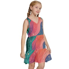 Kids  Sleeveless Tiered Mini Dress 