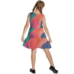 Kids  Sleeveless Tiered Mini Dress 