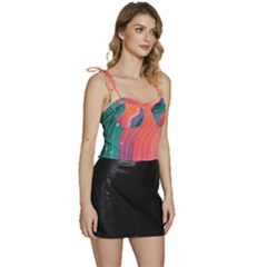 Flowy Camisole Tie Up Top 