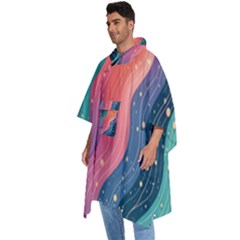 Men s Hooded Rain Ponchos 