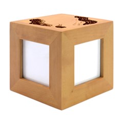 Wood Photo Frame Cube 