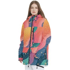 Women s Multi Pockets Zip Ski and Snowboard Waterproof Breathable Jacket 