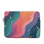 Art Abstract Pattern 13  Vertical Laptop Sleeve Case With Pocket