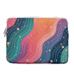 Art Abstract Pattern 14  Vertical Laptop Sleeve Case With Pocket