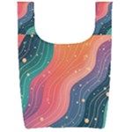 Art Abstract Pattern Foldable Shopping Bag