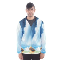 Men s Hooded Windbreaker 