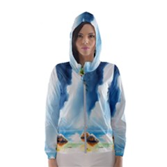 Women s Hooded Windbreaker 