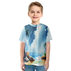 Kids  Sport Mesh T-Shirt 