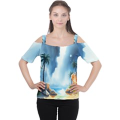 Cutout Shoulder T-Shirt 