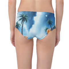 Mid-Waist Bikini Bottoms 