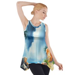 Side Drop Tank Tunic 