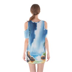 Shoulder Cutout One Piece Dress 