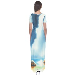 Short Sleeve Maxi Dress 