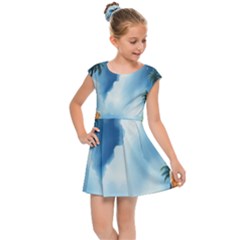 Kids  Cap Sleeve Dress 