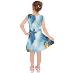 Kids  Short Sleeve Dress 