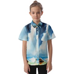 Kids  Short Sleeve Shirt 