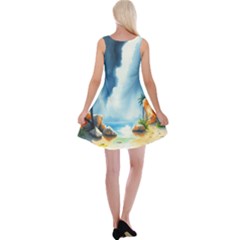 Reversible Velvet Sleeveless Dress 