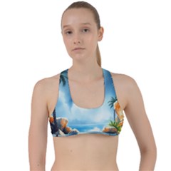 Criss Cross Racerback Sports Bra 