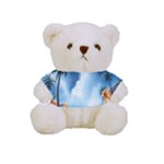 Delicate Watercolor Painting Surreal Oasis Scene With Intense Dramatic Lighting Full Print Tee for Cuddly Teddy Bear