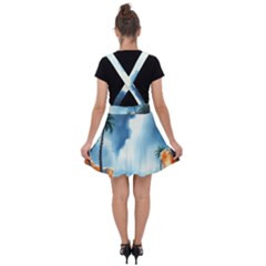 Velvet Suspender Skater Skirt 