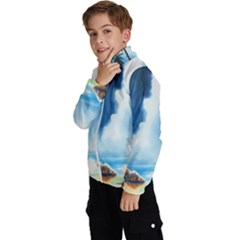 Kids  High Neck Windbreaker 