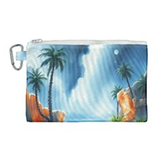 Canvas Cosmetic Bag (Large) 