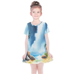 Kids  Simple Cotton Dress 