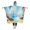 Kids  Hooded Rain Ponchos 