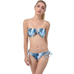 Twist Bandeau Bikini Set 