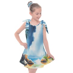 Kids  Tie Up Tunic Dress 