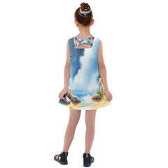 Kids  Cross Back Dress 