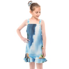 Kids  Overall Dress 