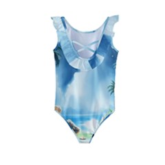 Kids  Frill Swimsuit 