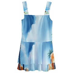 Kids  Layered Skirt Swimsuit 