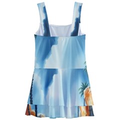 Kids  Layered Skirt Swimsuit 