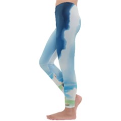 Kids  Lightweight Velour Leggings 