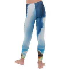 Kids  Lightweight Velour Leggings 