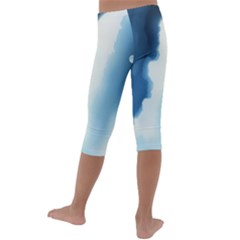 Kids  Lightweight Velour Capri Leggings  