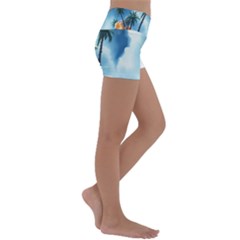 Kids  Lightweight Velour Yoga Shorts 